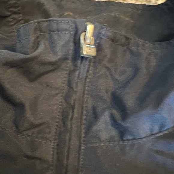 M Nike Vintage Blue White Windbreaker Jacket Mens Medium 90’s Retro Winter Fall - Picture 8 of 12